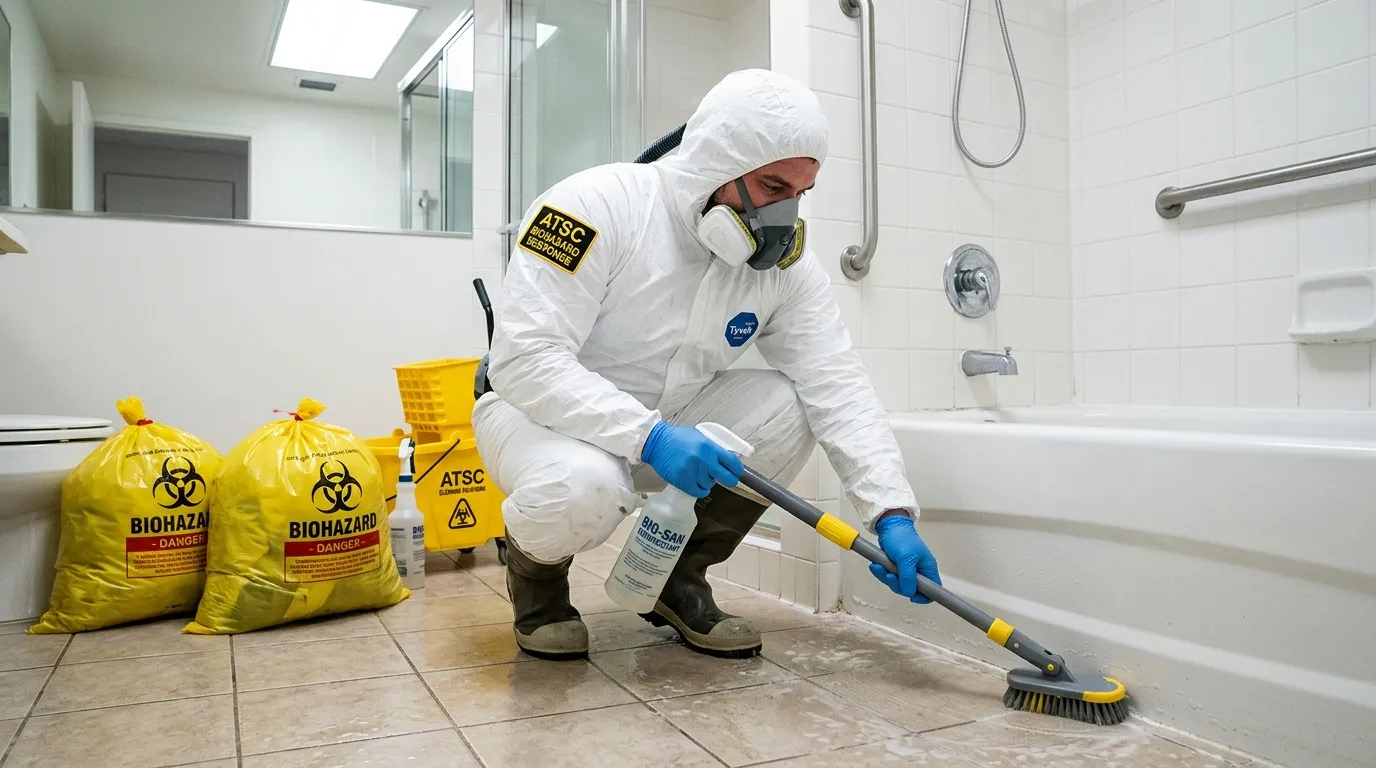 Decontamination equipment deployed for Blood Cleanup in Hagerstown